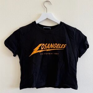 Women’s Brandy Melville Los Angeles Baby Tee